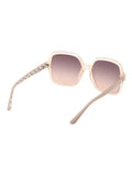 Guess Natural Oversized Shiny Sunglasses (British brand)