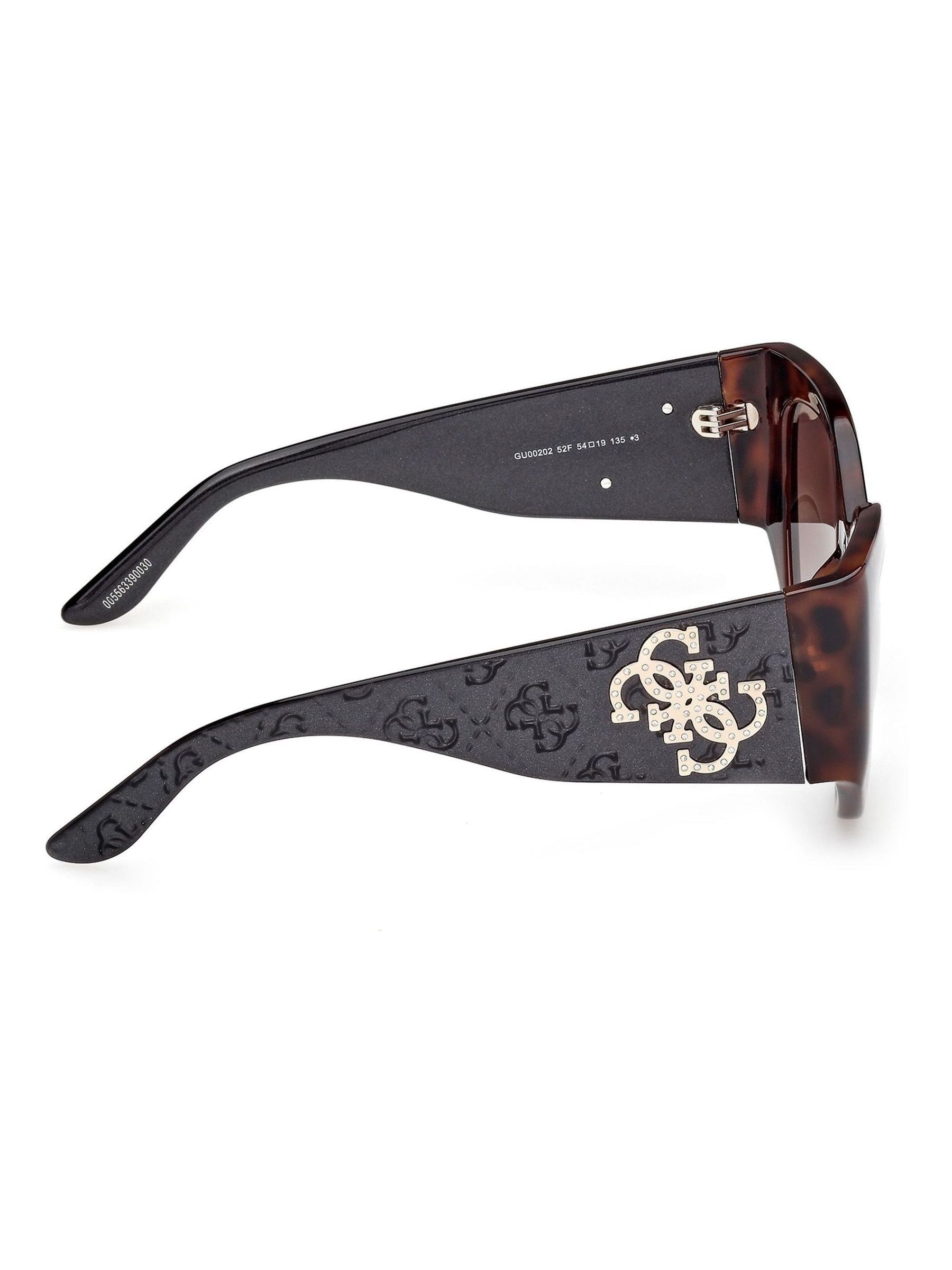 Guess cat eye sunglasses dark Havana, UK version