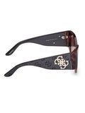 Guess cat eye sunglasses dark Havana, UK version