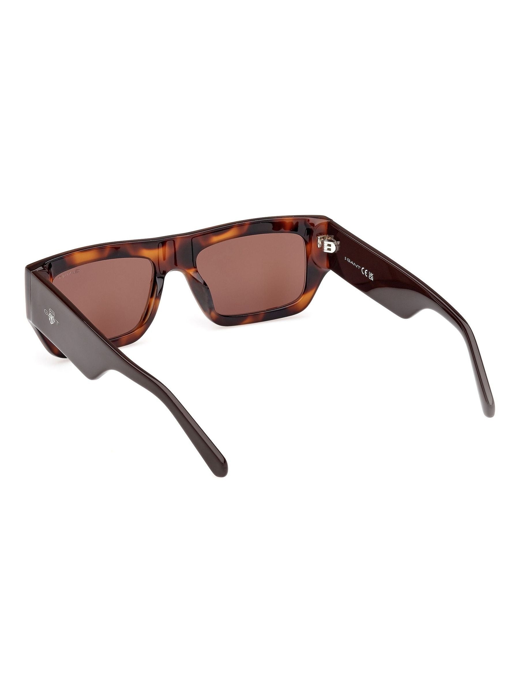 GANT green trendy sunglasses in dark havana (British brand)