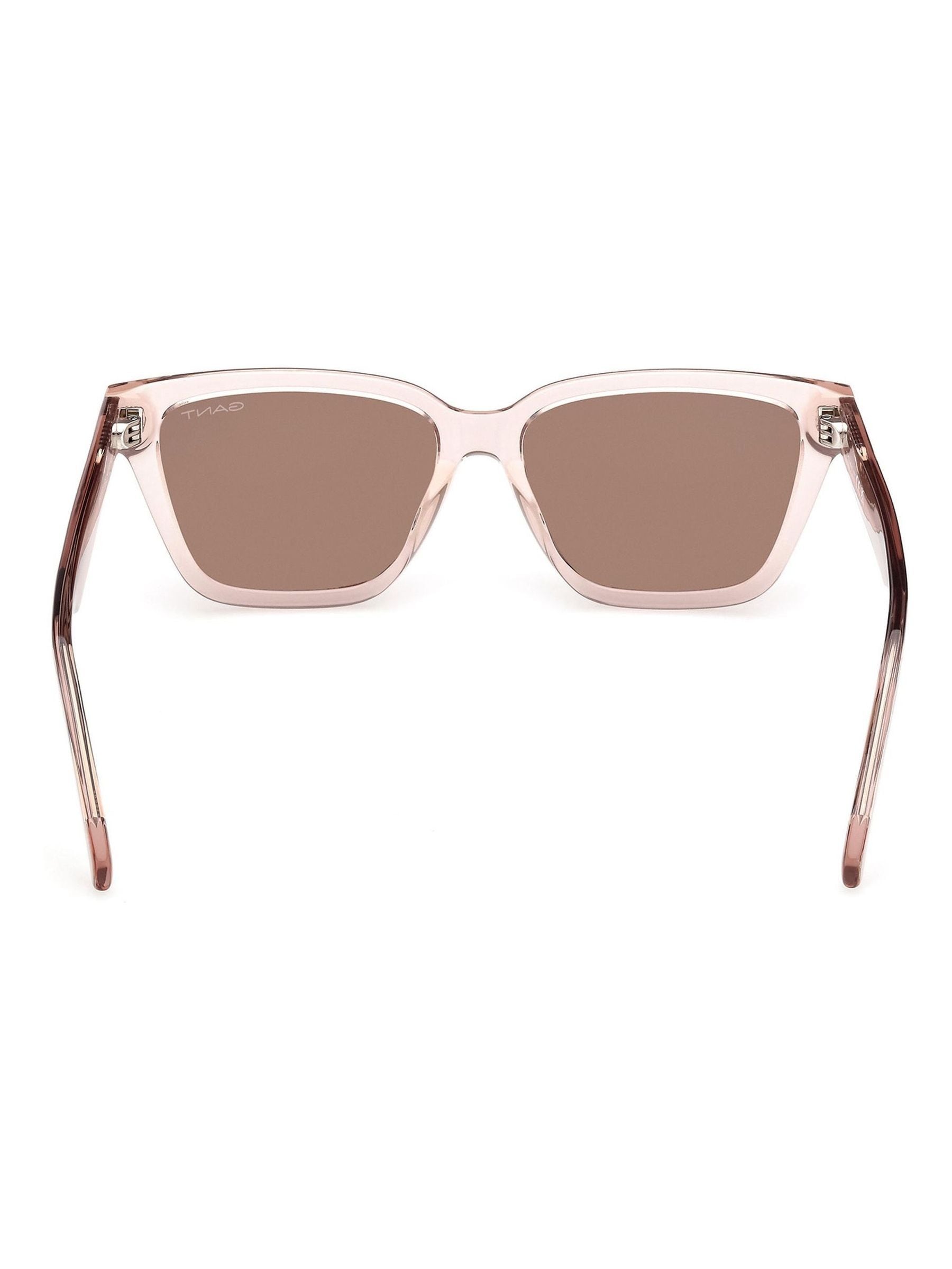 GANT cream square sunglasses category 3 lens protection, imported from the UK