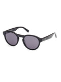 GANT round shiny black sunglasses, UK version