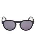 GANT round shiny black sunglasses, UK version