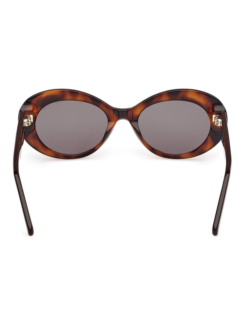 GANT brown oval sunglasses in Dark Havana - British product