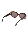 GANT brown oval sunglasses in Dark Havana - British product