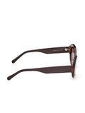 GANT brown oval sunglasses in Dark Havana - British product
