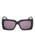 Max Mara black square shiny sunglasses, UK version