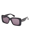Max Mara black square shiny sunglasses, UK version