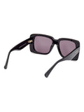 Max Mara black square shiny sunglasses, UK version