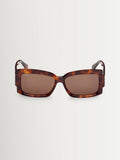 Max Mara brown square sunglasses (British brand)
