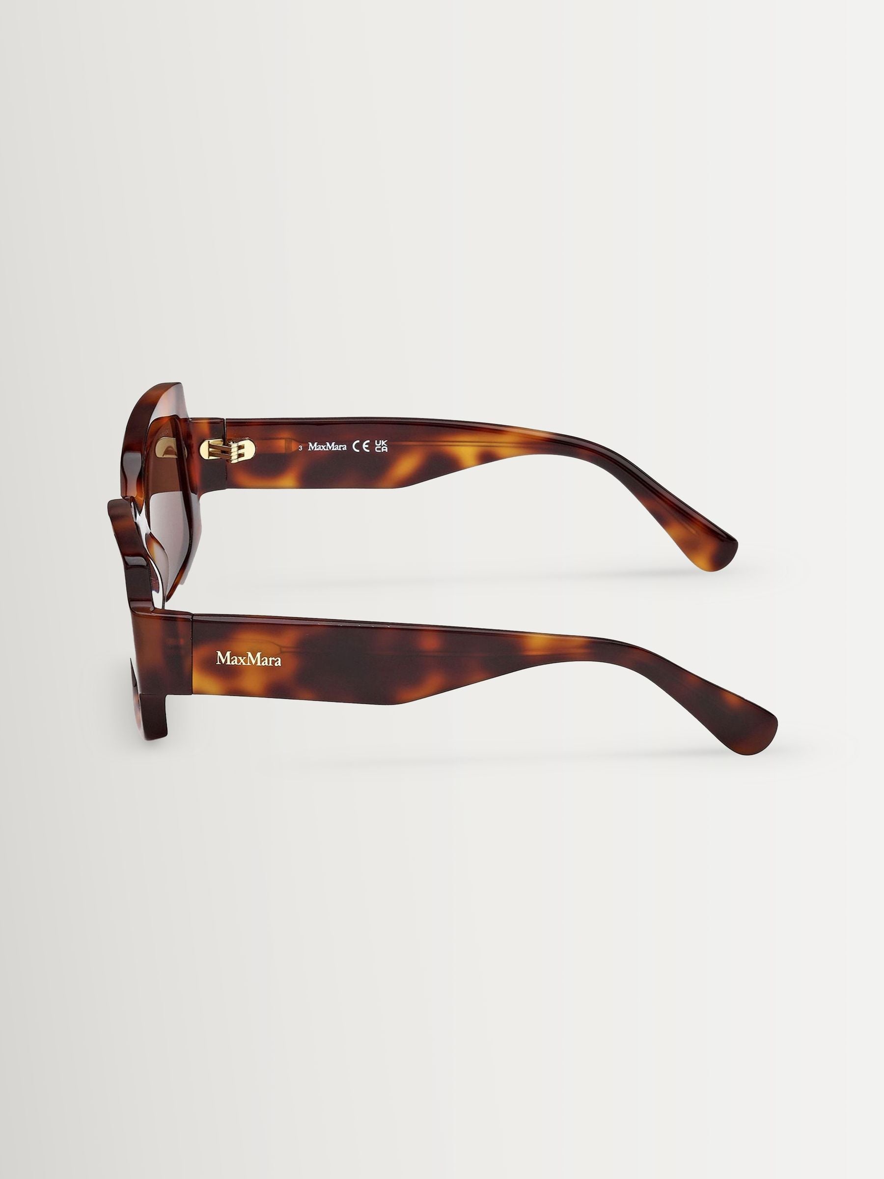 Max Mara brown square sunglasses (British brand)