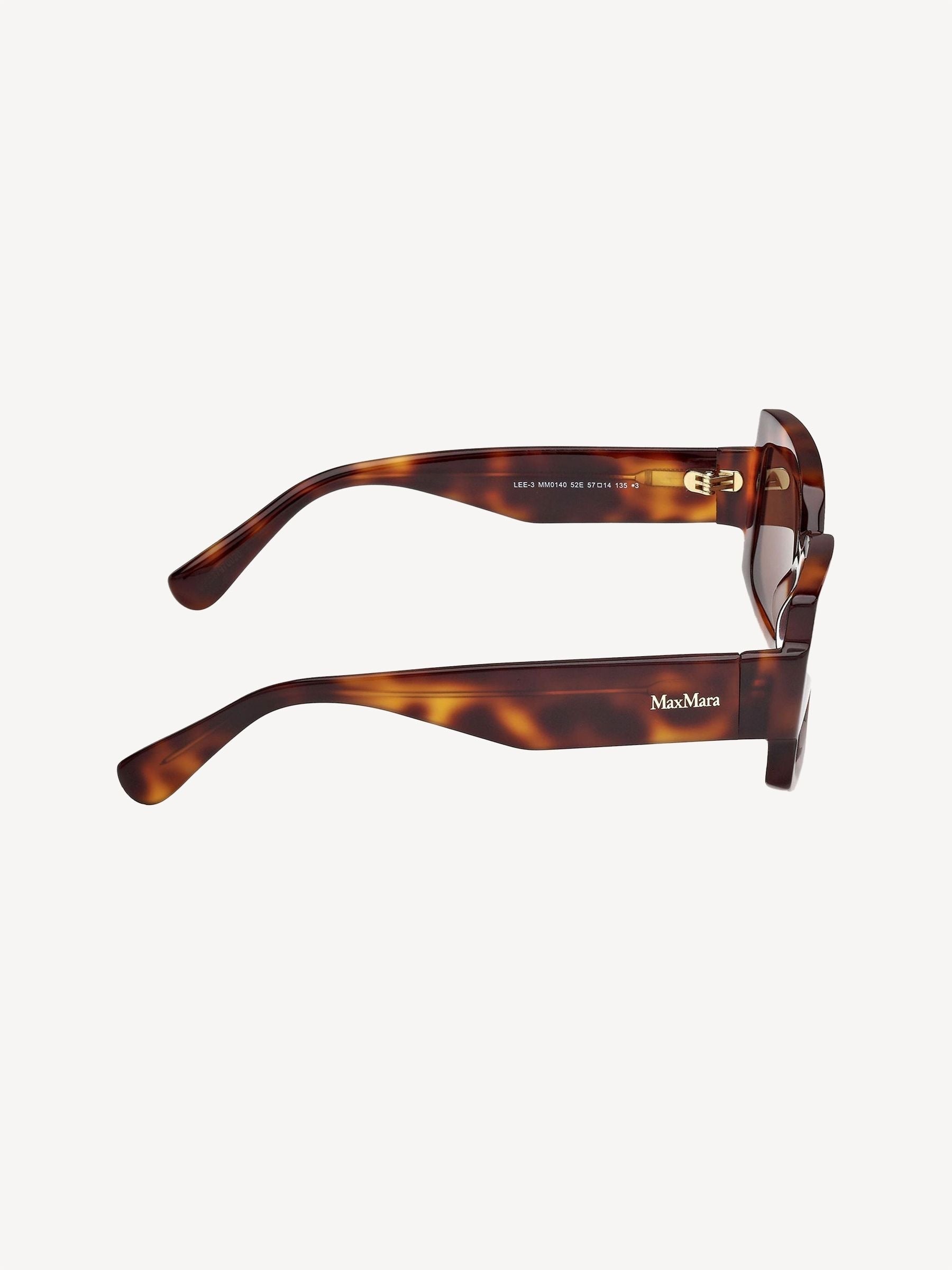 Max Mara brown square sunglasses (British brand)