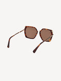 Max Mara brown square sunglasses, imported from the UK