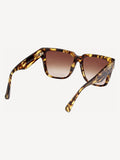 Max Mara brown square acetate sunglasses (British brand)