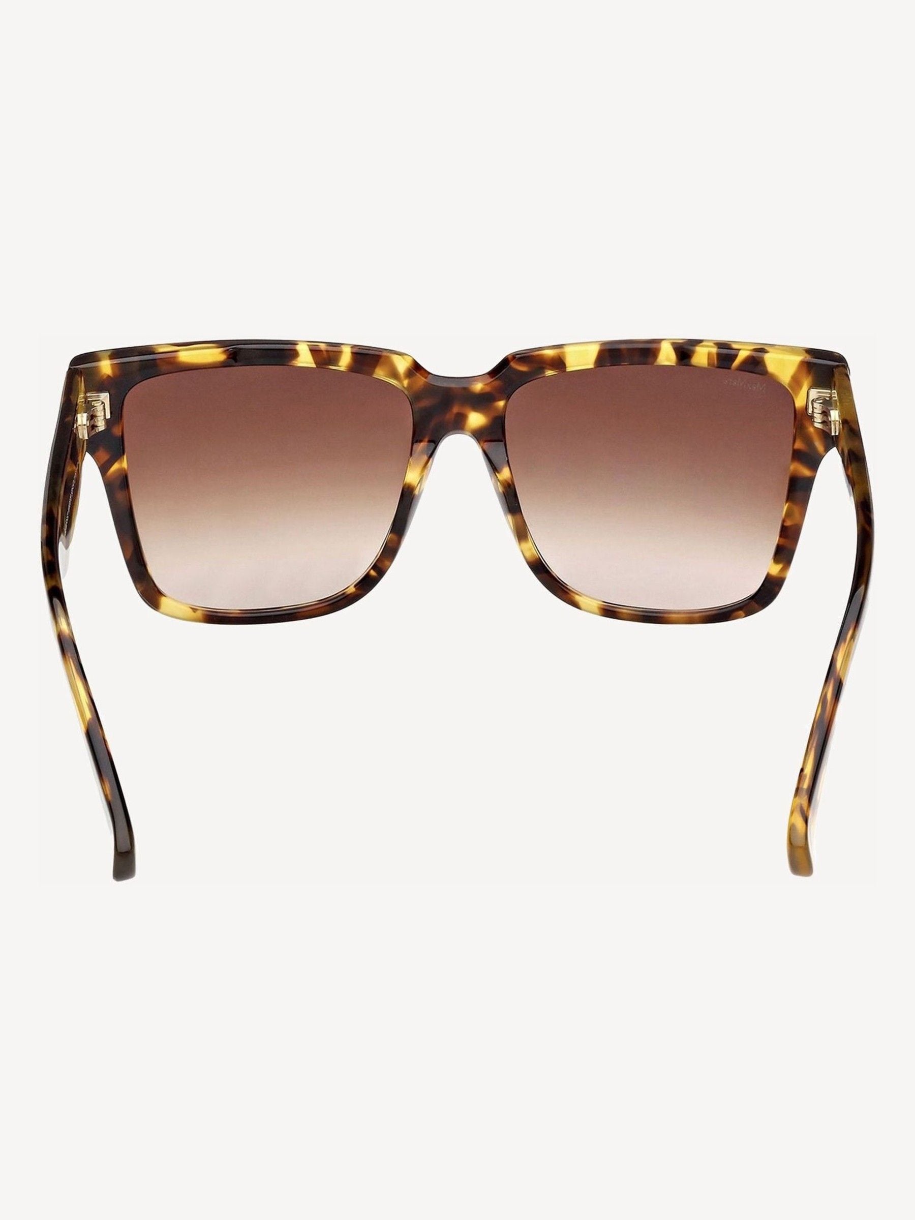Max Mara brown square acetate sunglasses (British brand)