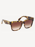 Max Mara brown square acetate sunglasses (British brand)