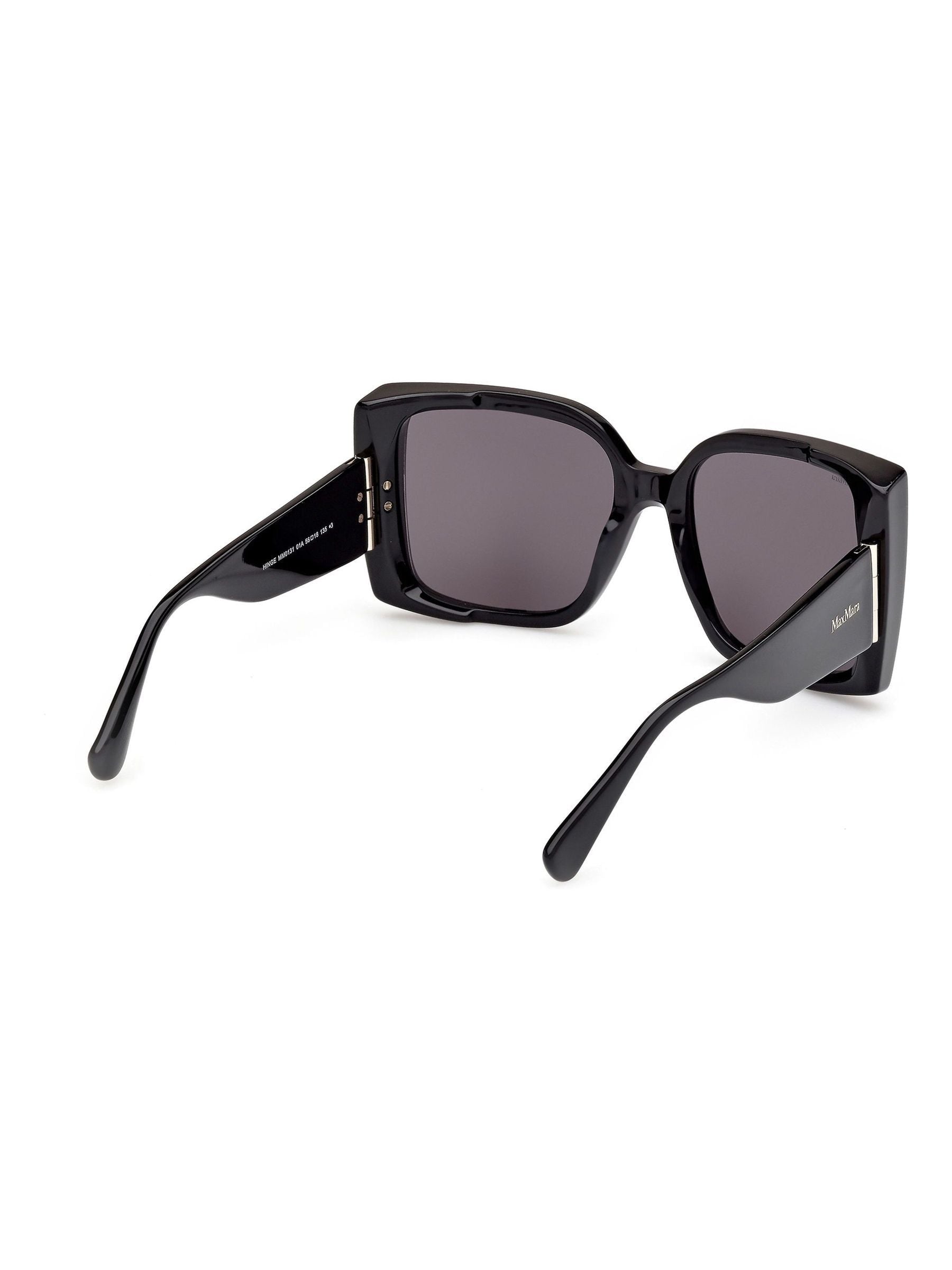 Max Mara black modern sunglasses, UK version