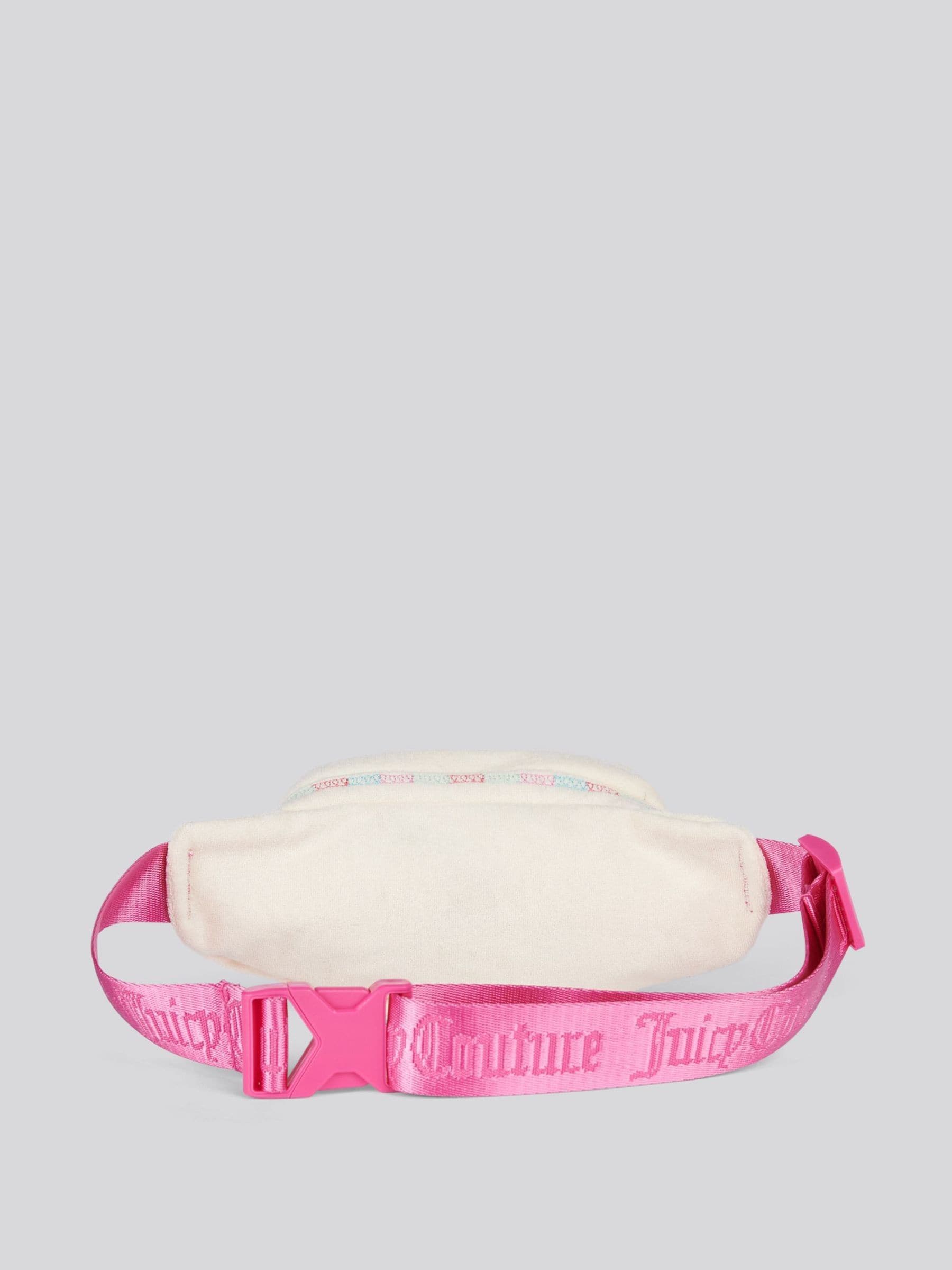 Juicy Couture cream rainbow cross-body bag, imported from the UK