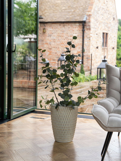 Libra Interiors Grønn Faux Eukalyptus 4ft