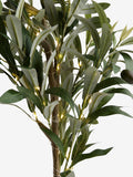 Faux olive tree ceramic pot with lights, imported from the UK