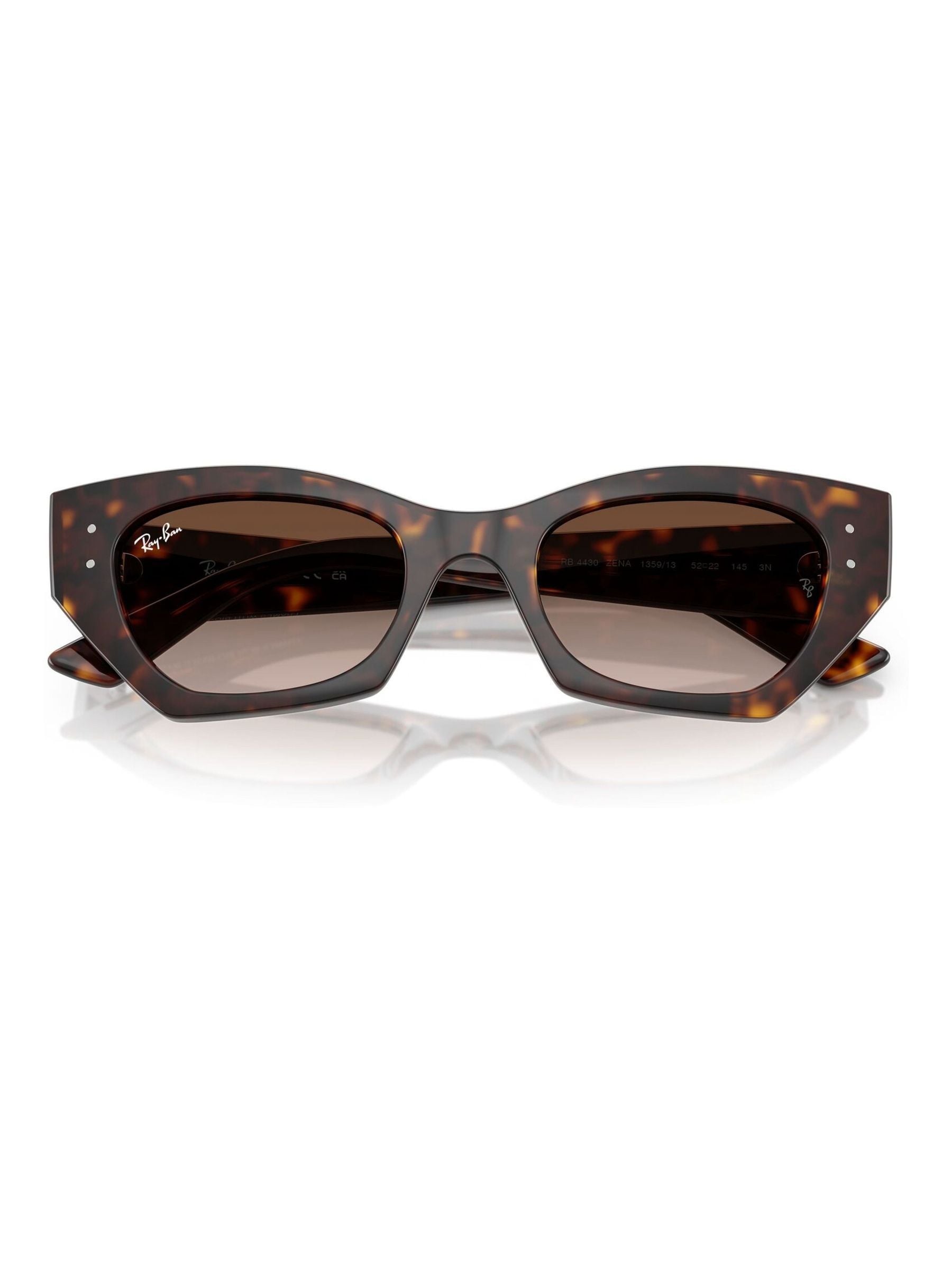 Ray-Ban Zena sunglasses havana frame gradient brown (British brand)