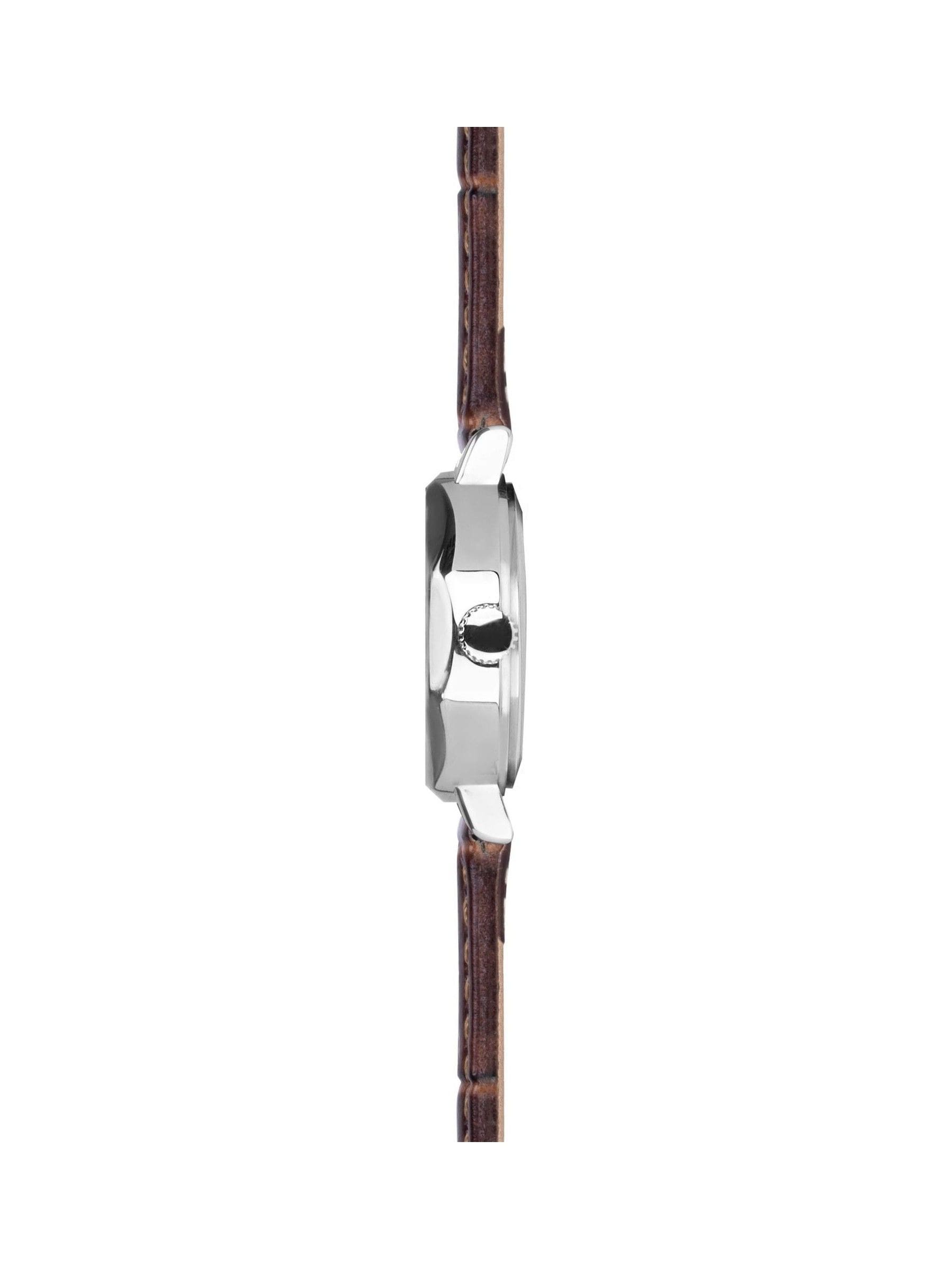 Hexagonal Analogue Watch Brown 26mm, UK version