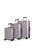 Rock Luggage Purple Maya Suitcases Set 3 Piece
