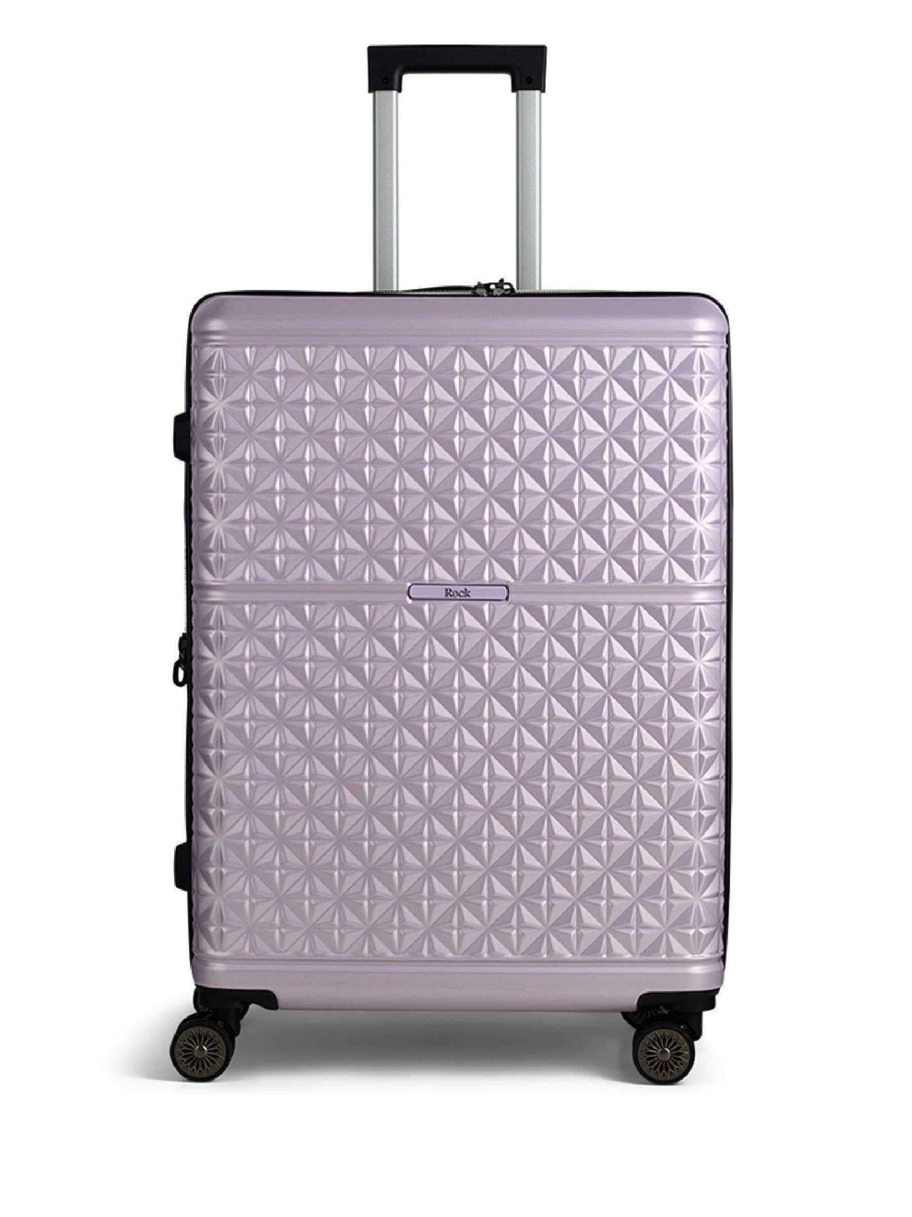Rock Luggage Purple Medium Maya Suitcase
