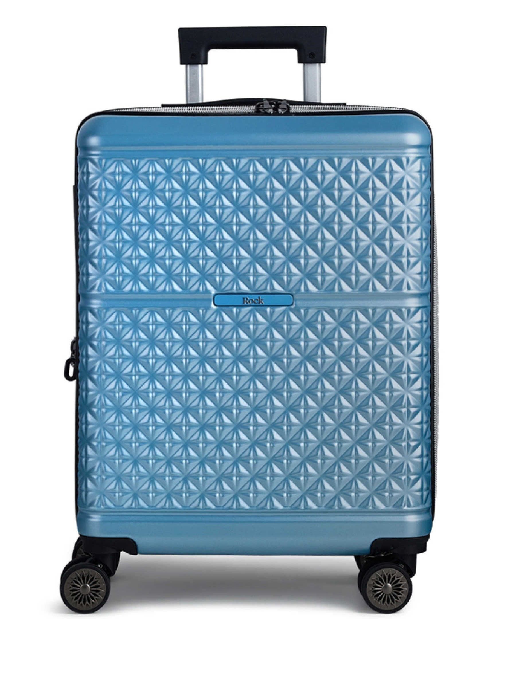Rock Luggage Blue Maya Cabin Suitcase