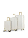 Rock Luggage Cream Primrose Suitcases Set 3 Piece