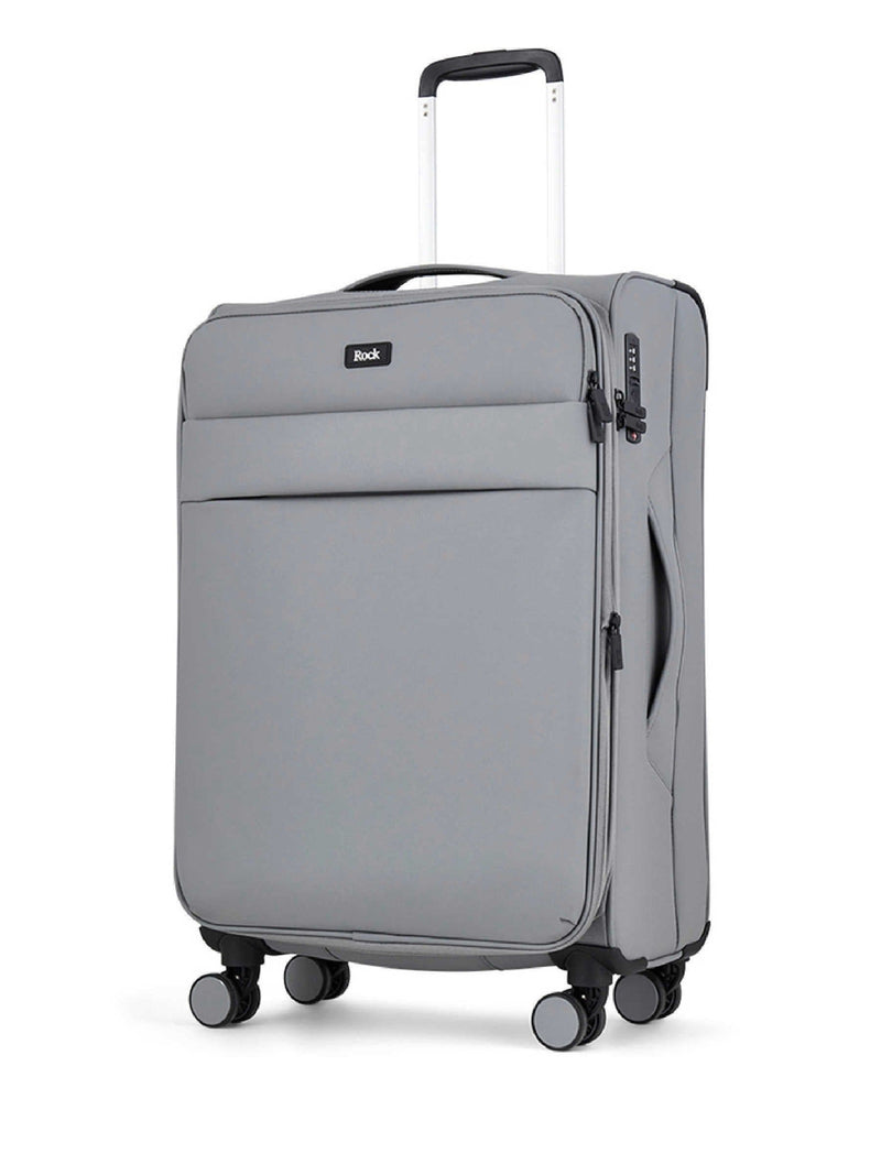Rock Luggage Grey Medium Harper Suitcase