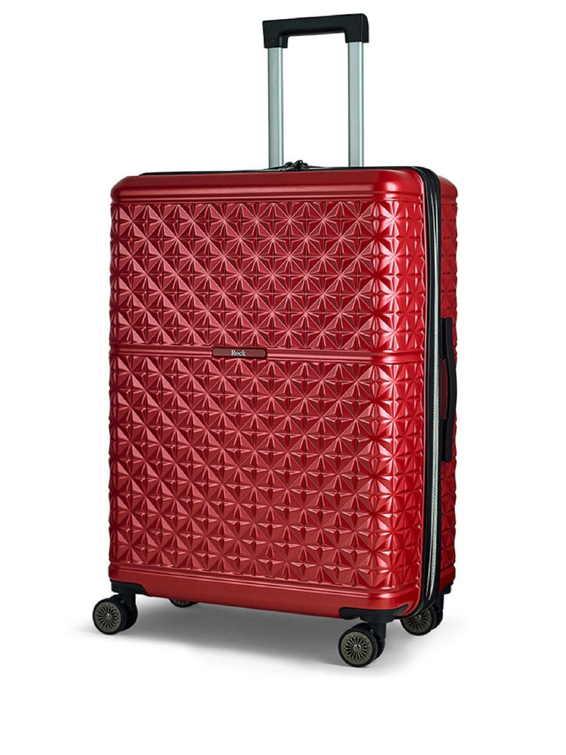 Rock Maya medium suitcase red expandable hard case, UK version