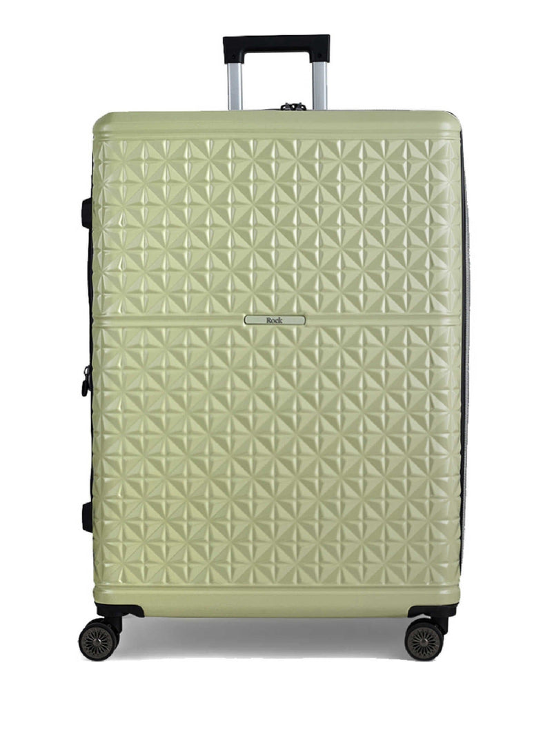 Rock Luggage Light Green Large Maya Suitcase