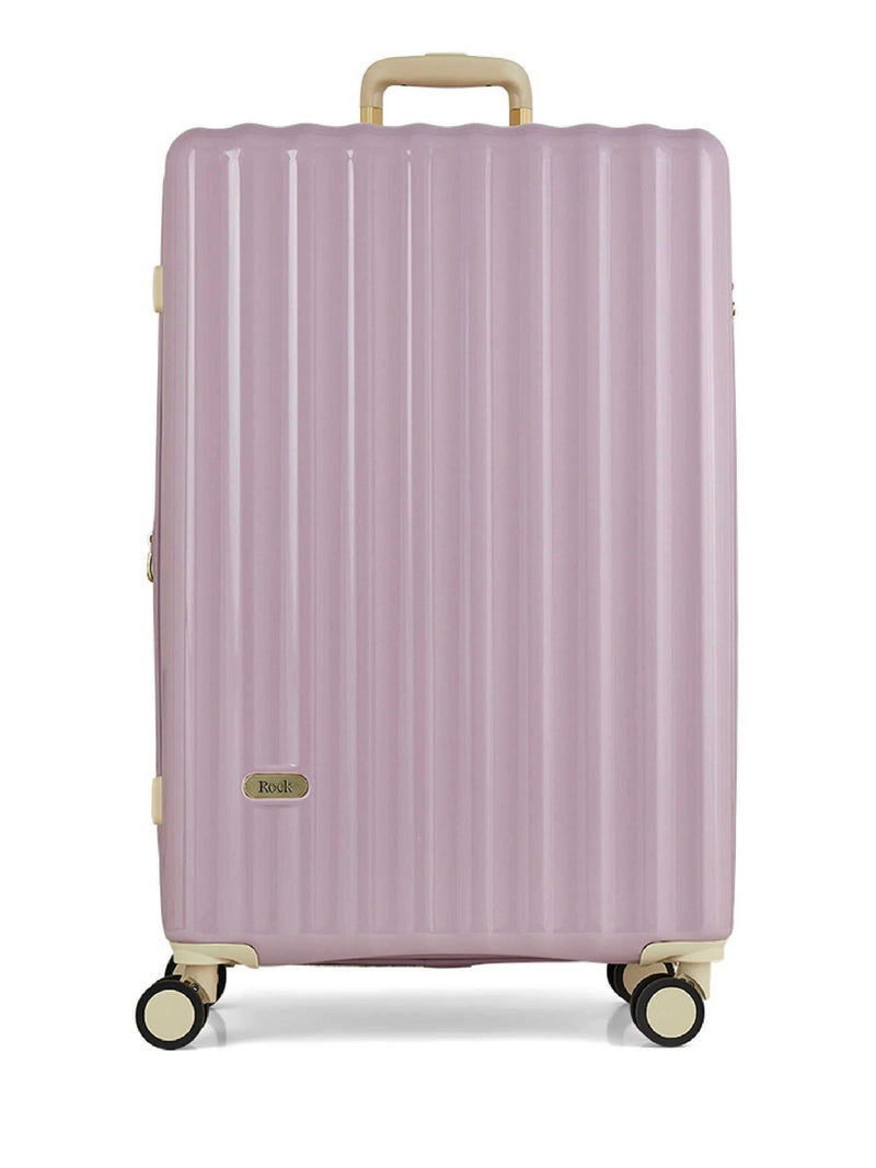 Rock Primrose large suitcase purple finish, UK version