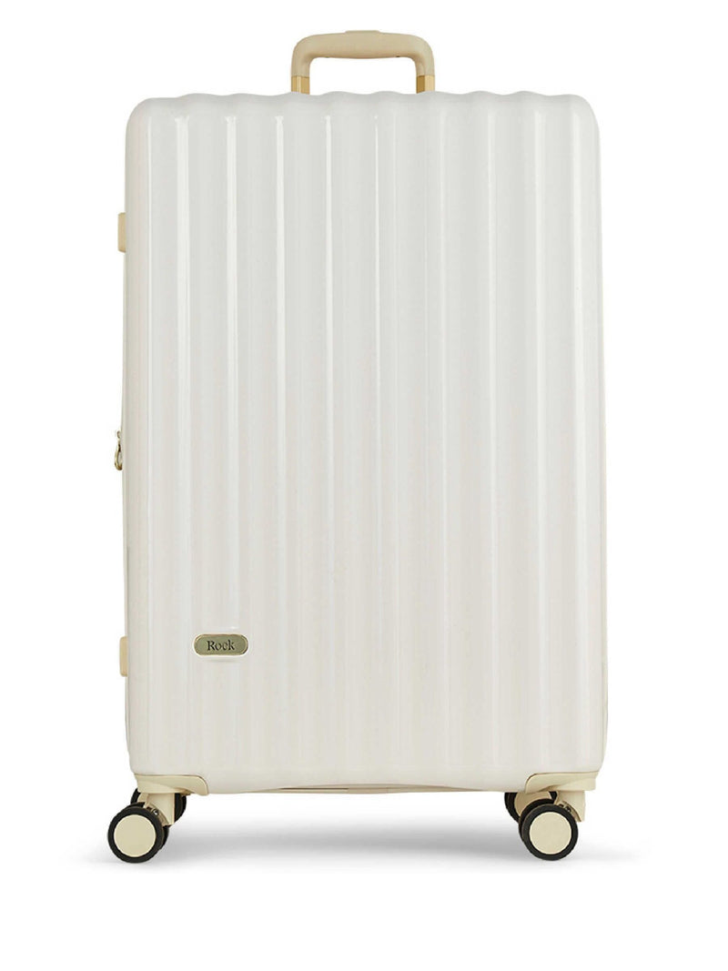 Rock Luggage Cream Large Primrose Suitcase