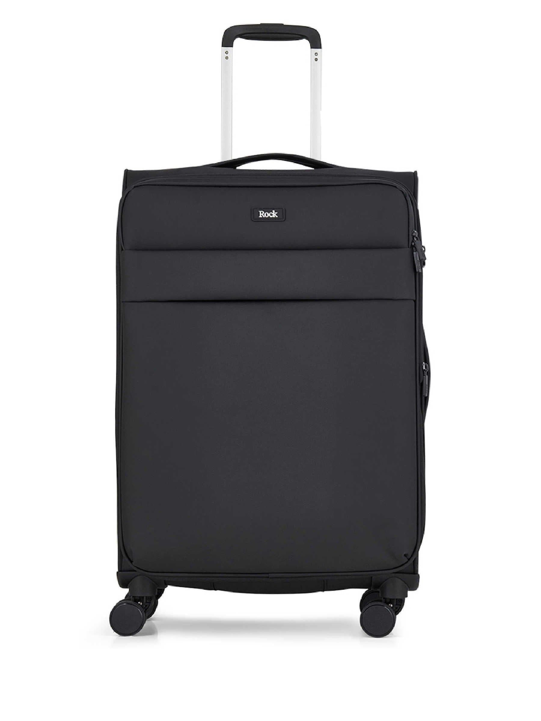 Rock Luggage Black Medium Harper Suitcase