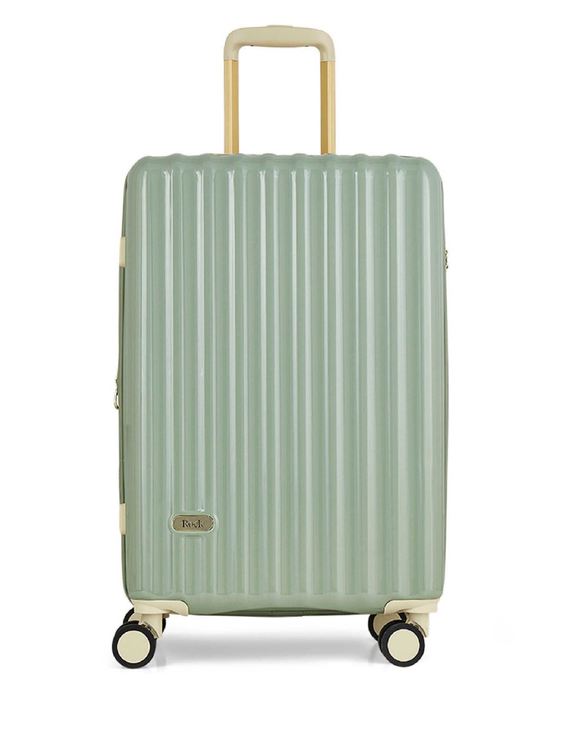 Rock Luggage Green Medium Primrose Suitcase