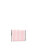 Victoria's Secret iconic stripe pink small wallet, imported from the UK