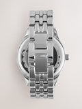 Blush boyfriend watch silver tone 3.5cm, imported from the UK