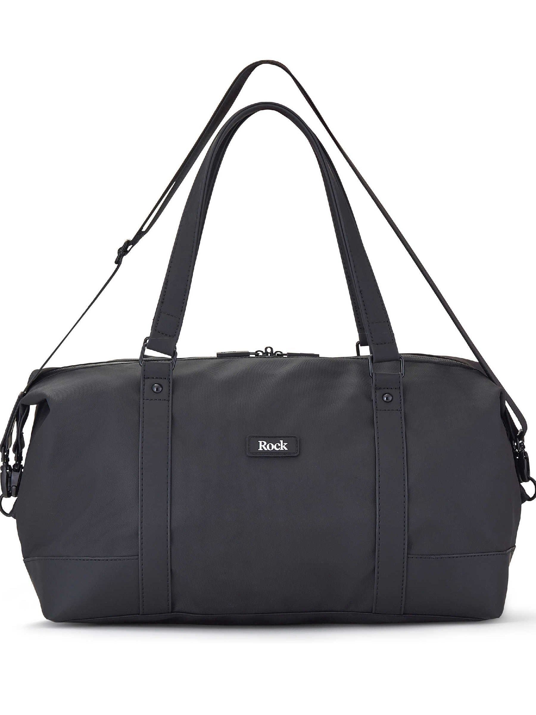 Rock Luggage Black Harper Holdall Bag