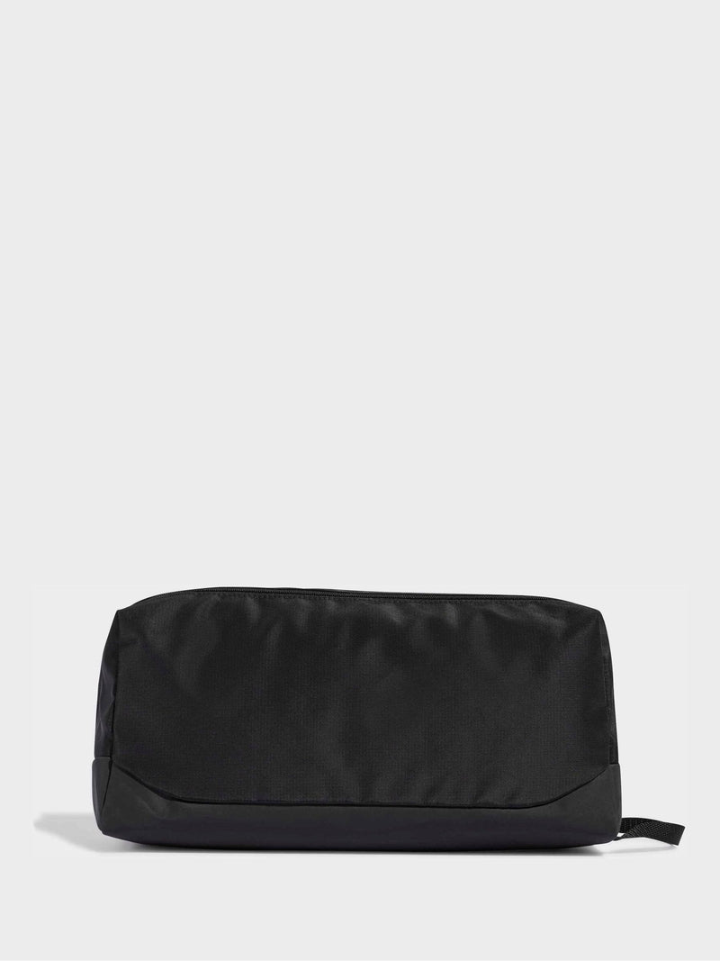 adidas black training defender shoe bag compact size, imported from the UK