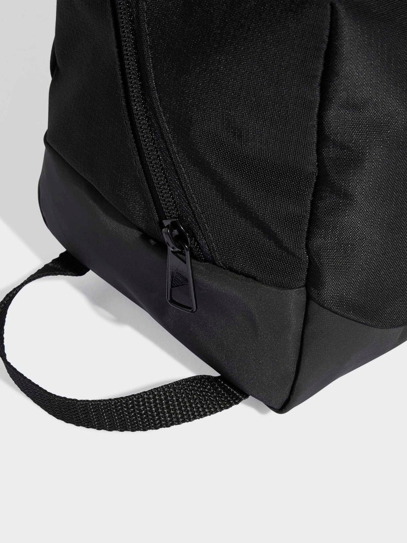 adidas black training defender shoe bag compact size, imported from the UK