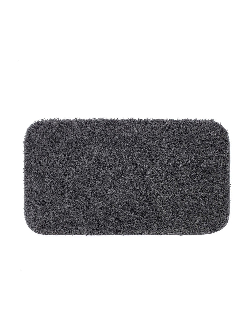 My Rug black shaggy shower mat 50x80 - British product