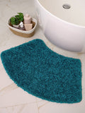 My Rug Buddy Black Shaggy Bath Mat 50x80