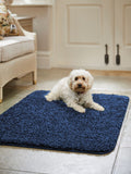 Howler & Scratch Midnight Blue Shaggy Pet Mat