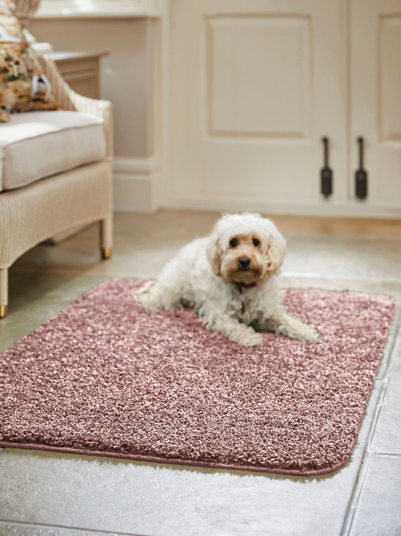 Howler & Scratch Nude Pink Shaggy Pet Mat