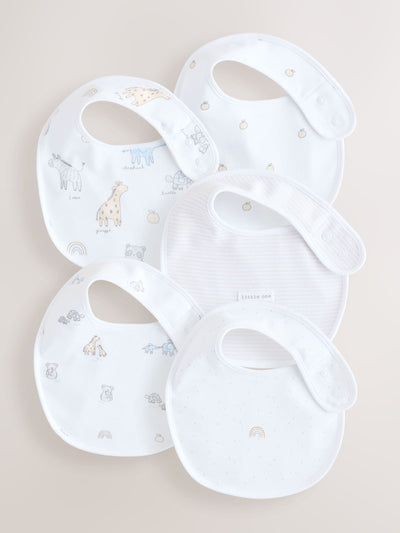 Next White Baby Bib 5 Pack- Buy online at McGrocer