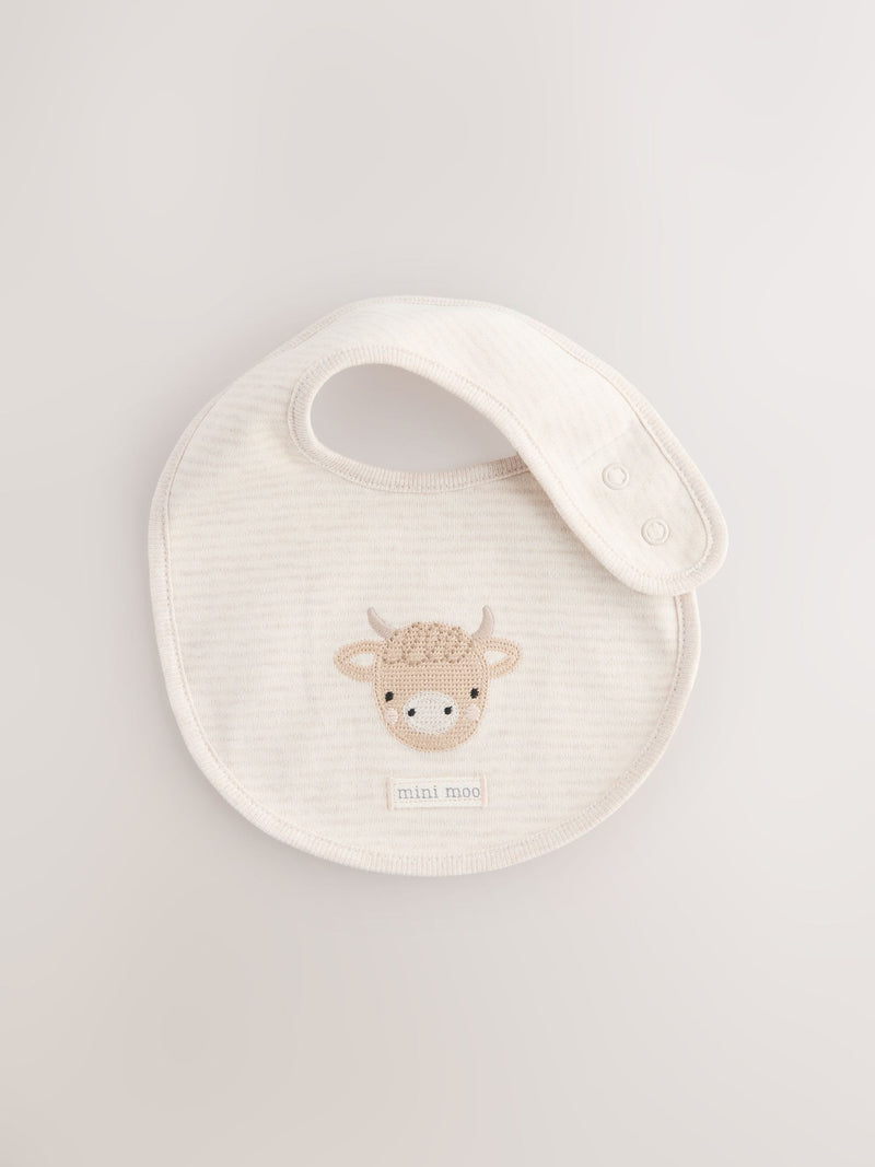 Hamish baby bibs neutral 5 pack, UK version