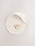 Hamish baby bibs neutral 5 pack, UK version