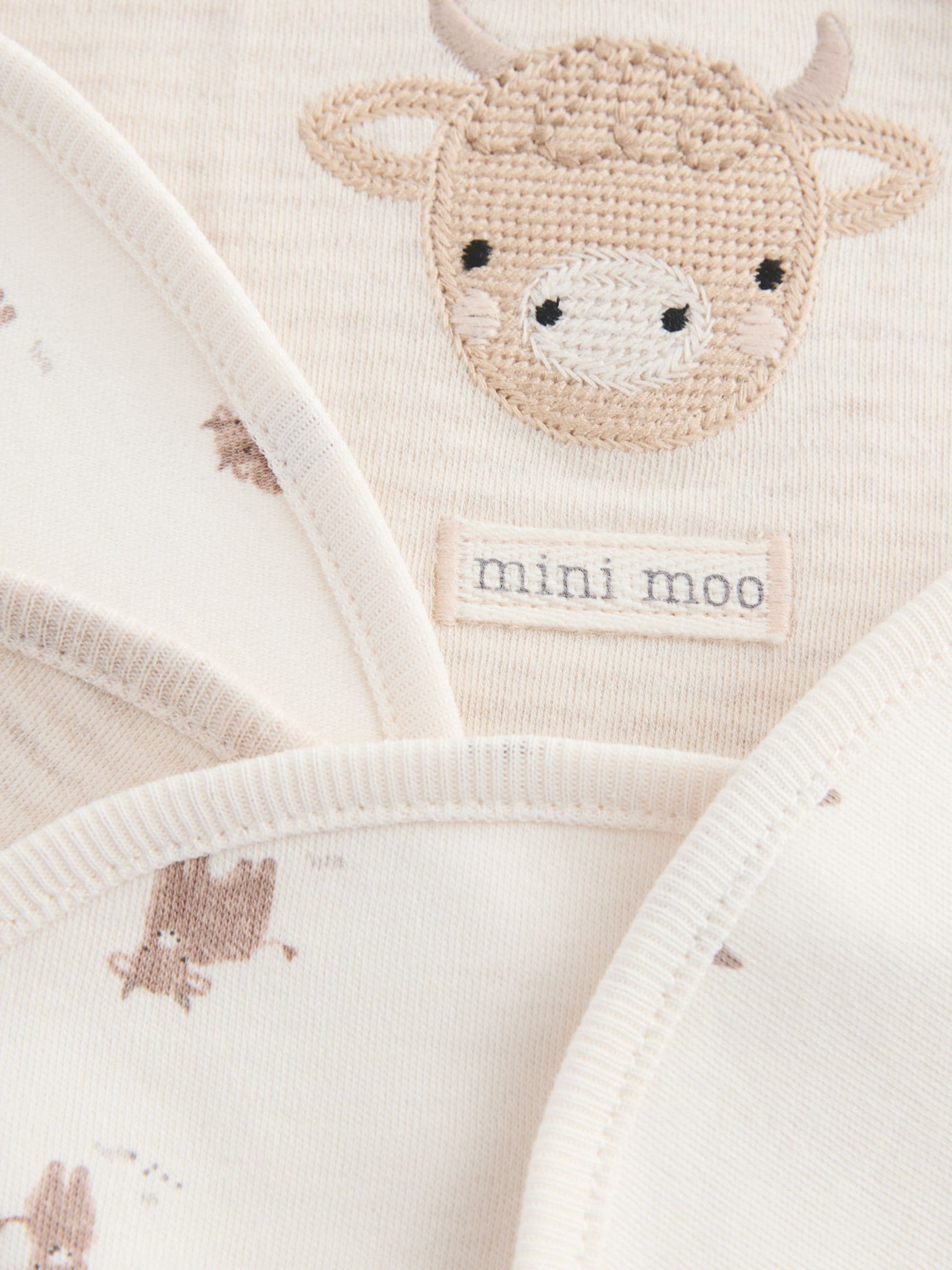 Hamish baby bibs neutral 5 pack, UK version